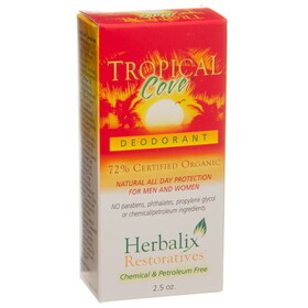 Herbalix Restoratives Deodorant, Tropical Cove