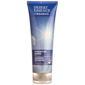 Desert Essence Fragrance Free Shampoo, Organic