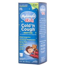 Hyland's Nighttime Cold 'n Cough 4 Kids