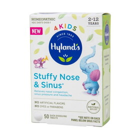 Hyland's Stuffy Nose and Sinus, 4 Kids