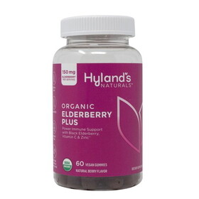 Hyland's Elderberry Plus, Berry, Gummies Organic