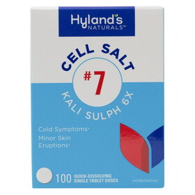 Hyland's Cell Salt #7, Kali Sulph