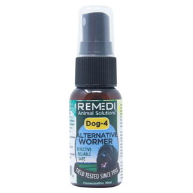 Remedi Animal Solutions DOG-4 Drug Free Wormer