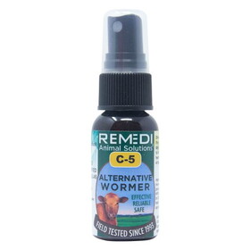 Remedi Animal Solutions CATTLE C-5 Drug Free Wormer