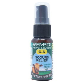 Remedi Animal Solutions CATTLE C-6 Drug Free Scours