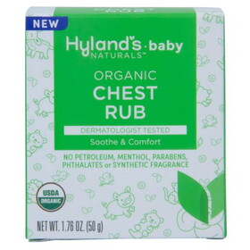 Hyland's Baby Chest Rub, Organic
