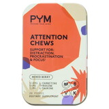 PYM Attention Chews, Mixed Berry