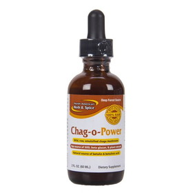North American Herb &amp; Spice Chag-o-Power Wild Extract Liquid Supplement