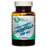 World Organics Chlorella Caps, 350 mg
