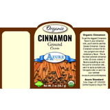 Azure Market Organics Cinnamon Ground, Cassia, Organic