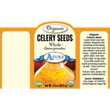 Azure Market Organics Celery Seeds, Whole, Organic