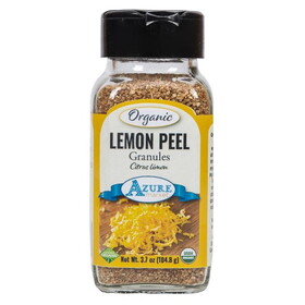 Azure Market Organics Lemon Peel, Granules, Organic