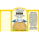 Azure Market Organics Onion Toasted, Granules, Organic