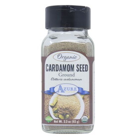 Azure Market Organics Cardamom Seed, Ground, Organic