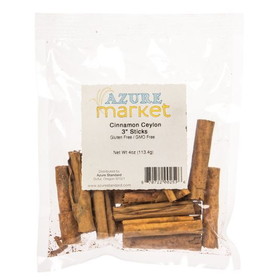 Azure Market Cinnamon, Ceylon 3 inch Sticks