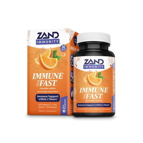 Zand Immune Fast, Zesty Orange, Chewable