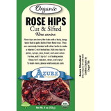 Azure Market Organics Rose Hips Cut & Sifted, Organic