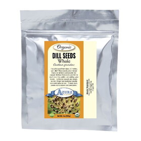 Azure Market Organics Dill Seeds, Whole, Organic