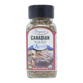 Azure Market Organics Canadian Steak Rub, Organic