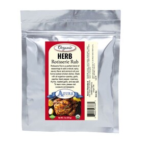 Azure Market Organics Herb, Rotisserie Rub, Organic