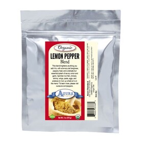 Azure Market Organics Lemon Pepper Blend, Organic