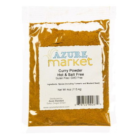Azure Market Curry Powder, Hot, Salt Free