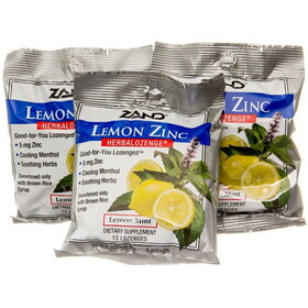 Zand Lemon Zinc Lozenges