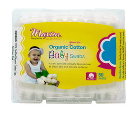Maxim Hygiene Products Cotton Baby Swabs, Organic
