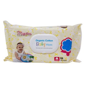 Maxim Hygiene Products Cotton Baby Wipes, Organic