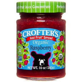 Crofter's Raspberry Just Fruit Spread, Organic