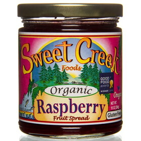 Sweet Creek Foods Raspberry Fruit Spread, Organic
