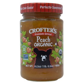 Crofter's Peach Premium Spread, Organic