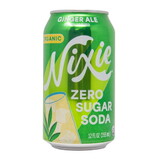 Nixie Zero Sugar Soda, Ginger Ale, Organic