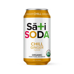 Sati Soda Chill, Ginger Soda, Organic