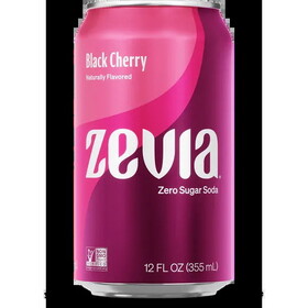 Zevia Black Cherry, Diet Soda