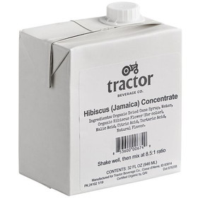 Tractor Beverage Co. Hibiscus, 8.5:1 Concentrate, Organic
