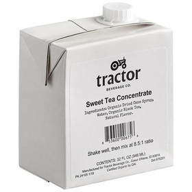 Tractor Beverage Co. Sweet Tea, 8.5:1 Concentrate, Organic