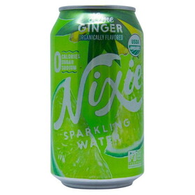 Nixie Sparkling Water, Lime Ginger, Organic
