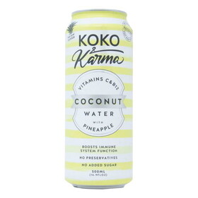 KOKO &amp; Karma Coconut Water, Pineapple with Vitamin C