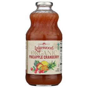 Lakewood Organic Juices Pineapple Cranberry Juice, Organic