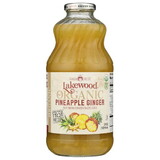 Lakewood Organic Juices Pineapple Ginger Juice, Organic