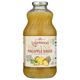 Lakewood Organic Juices Pineapple Ginger Juice, Organic