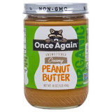 Once Again Nut Butter, Inc. Peanut Butter, Unsweetened, Creamy, Organic