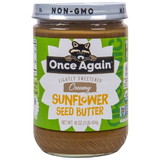 Once Again Nut Butter, Inc. Sunflower Butter, Lightly Sweetened and Salted, Organic