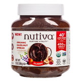 Nutiva Nut Butter Chocolate Hazelnut Spread, Classic, Organic