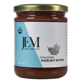 Jem Specialty Nut Butter Chocolate Hazelnut Spread, Organic