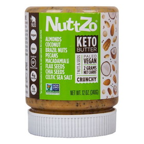 NuttZo Seven Nut &amp; Seed Butter, Keto, Crunchy