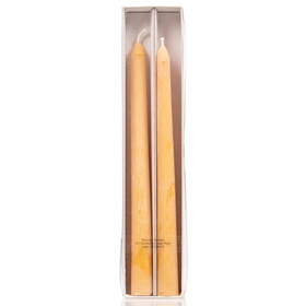 McLaury Apiaries Candles -PAIR 12" Taper Beeswax