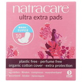 Natracare Ultra Extra Pads, Super with wings