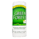 Green Forest Paper Towel, 2-Ply, White, (1 Roll/Pack), Recycled